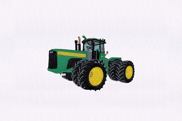 Agriculture Tractor Embroidery for Seasonal Creations