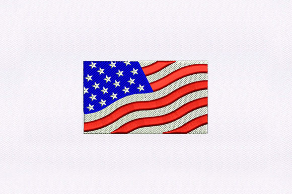 American Banner Flag Embroidery Design Review