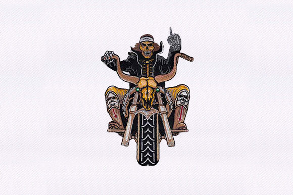 Bike Rider Embroidery Design Review for Seasonal Creations