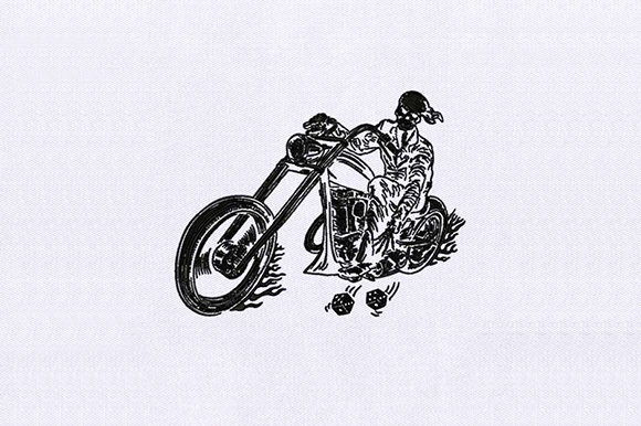Chopper Skeleton Embroidery Review for Real Projects