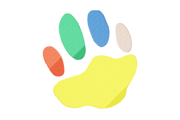 Colorful Kitten Paw Design Review for Seasonal Embroidery
