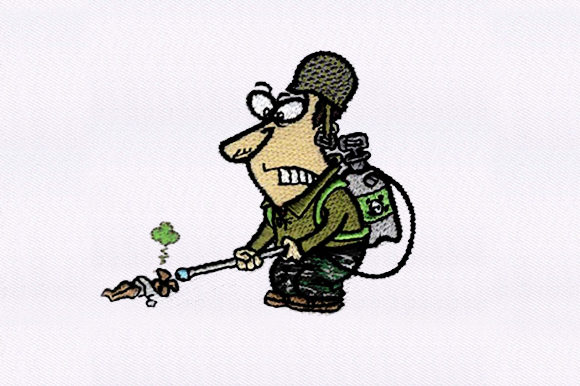 Exterminator Embroidery Design Review for Seasonal Use