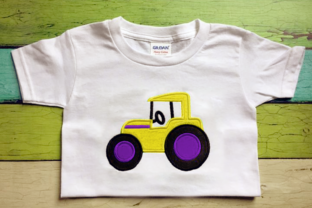 Farm Tractor Applique Review for Apparel Projects