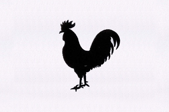Filled Rooster: A Versatile Embroidery Design for Seasonal Creations