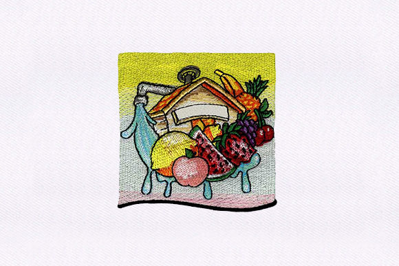 Fruits House: A Seasonal Embroidery Design Review