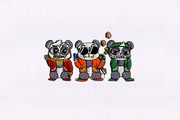 Gangsta Little Bears Embroidery Review for Real Projects