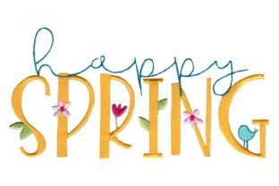 Happy Spring Embroidery Design Review for Seasonal Creations