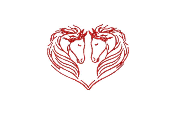 Heart of Horses Embroidery Design Review