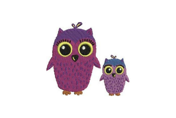 Mom and Baby Owls Embroidery Design Review for Craft Fair Success