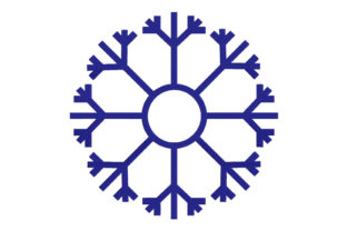Ornament: A Playful Snowflake Embroidery Design for Seasonal Creations