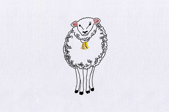 Sheep Embroidery Design Review for Seasonal Projects