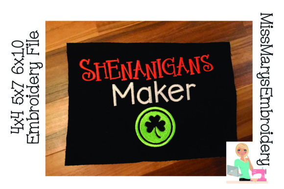 Shenanigans Maker Embroidery Design Review