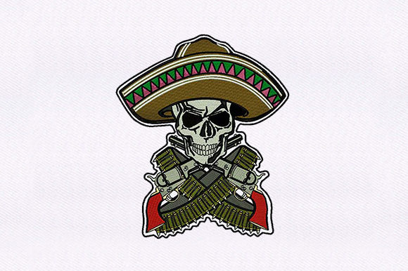 Sombrero Diablo Skull Review: A Bold Embroidery for Boutique Apparel