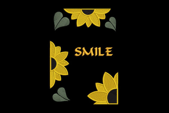 Sunflower, Smile: A Must-Have for Seasonal Embroidery Projects