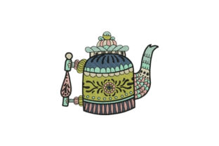 Tea Pot Embroidery Design Review for Personalized Gifts